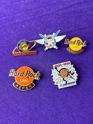 Hard Rock Cafe Pins Bundle (5) - #5