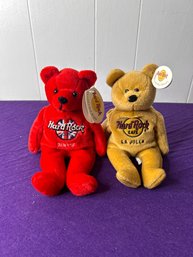 Two Hard Rock Cafe Bears