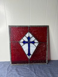 Stained Glass Art - 15.5 X 16.5