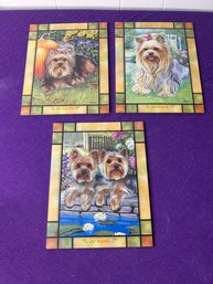 Yorkie Glass Decor (3)