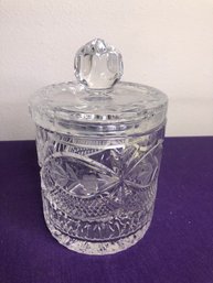 Crystal Jar W/lid-9T