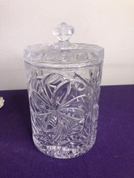 Crystal Jar W/lid- 10T