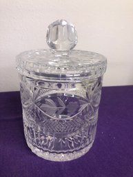 Crystal Jar W/lid- 9T