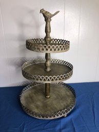 Bird Three Tier Tray