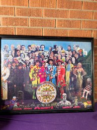 Sgt. Peppers Puzzle Framed
