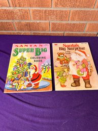 Santa Coloring Books (2)
