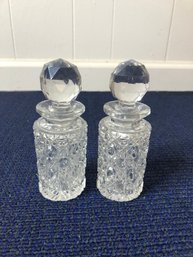 Small Crystal Decanters - 2