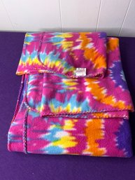 Tye Dye Fleece Blanket