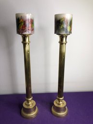 Brass Candle Holders-22T