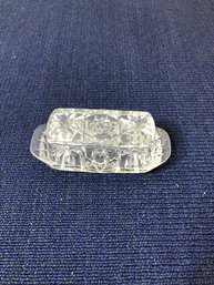 Crystal Butter Dish -7