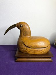 Wood Bird- 13 X 10