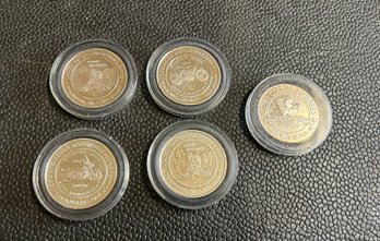 5 Sturgis Coins
