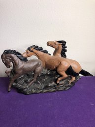 Ceramic Horses - 17 X 10