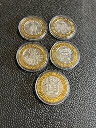5 Casino Coins