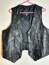 General Leather Apparel Vest