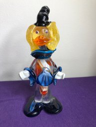 Murano Glass Blown Italian Clown