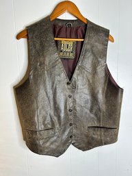 Adler Leather Vest