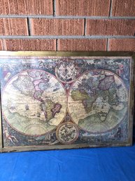 Map- 22 X 16