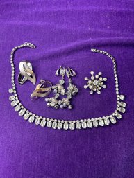Vintage Bundle Of Bling Jewelry