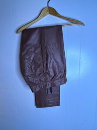 Macro Maroni Leather Pants