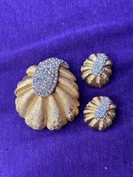 1950s Brooch And Clip Ons