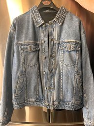 Harley Davidson Jean Jacket With Lining