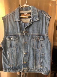 Harley Davidson Jean Vest