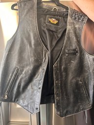 Harley Davidson Leather Vest