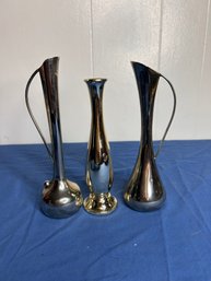 Silver Vases