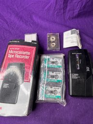 Optimus Micro Cassette Recorder