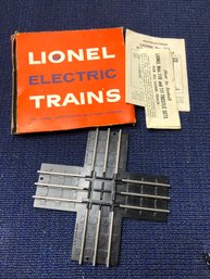Lionel Cross Track