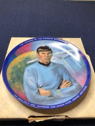 Star Trek Spock Plate