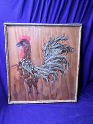 Rooster Feather Art