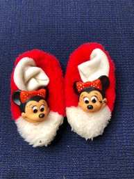 Vintage Minnie Mouse Slippers
