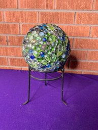 Garden Ball Decor With Stand