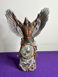 Vintage Native American Statue