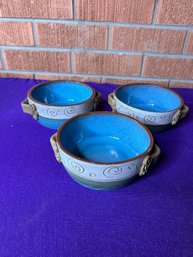 Three Ceramic Bowls