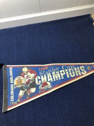 1996 Stanley Cup Avalanche Banner