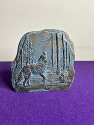 Vintage Wolf Ceramic