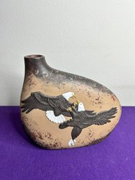 Eagle Ceramic Vase