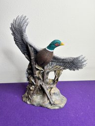 Ceramic Pheasant Statue