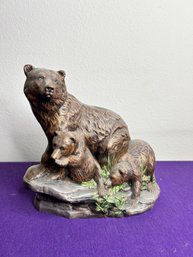 Ceramic Bears Statue