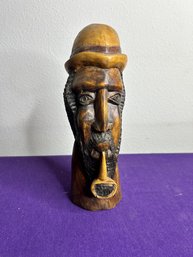 Wood Man Statue