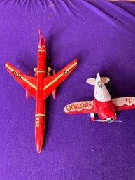 Two Model Airplanes