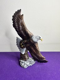 Eagle Ceramic Statue