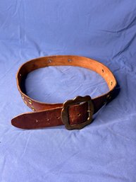 Brown Leather Belt