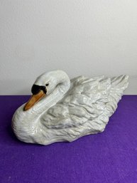Ceramic Swan