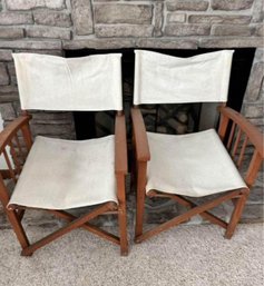 Two Foldable Chairs