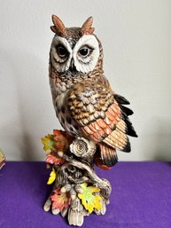 Fitz And Floyd Owl Ceramic