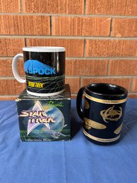 Two Star Trek Mugs